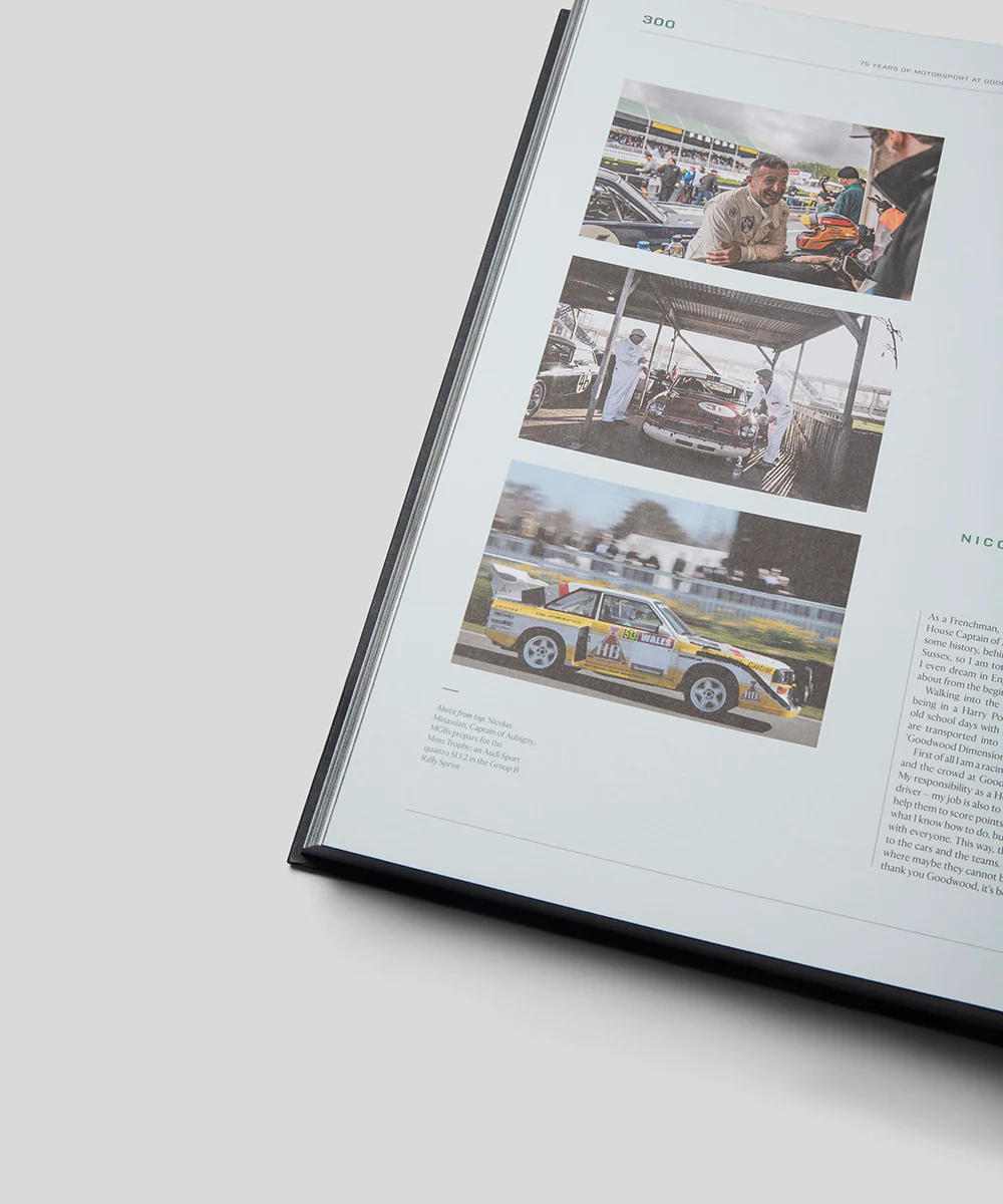 75 Years of Motorsport at Goodwood Book - Image 3