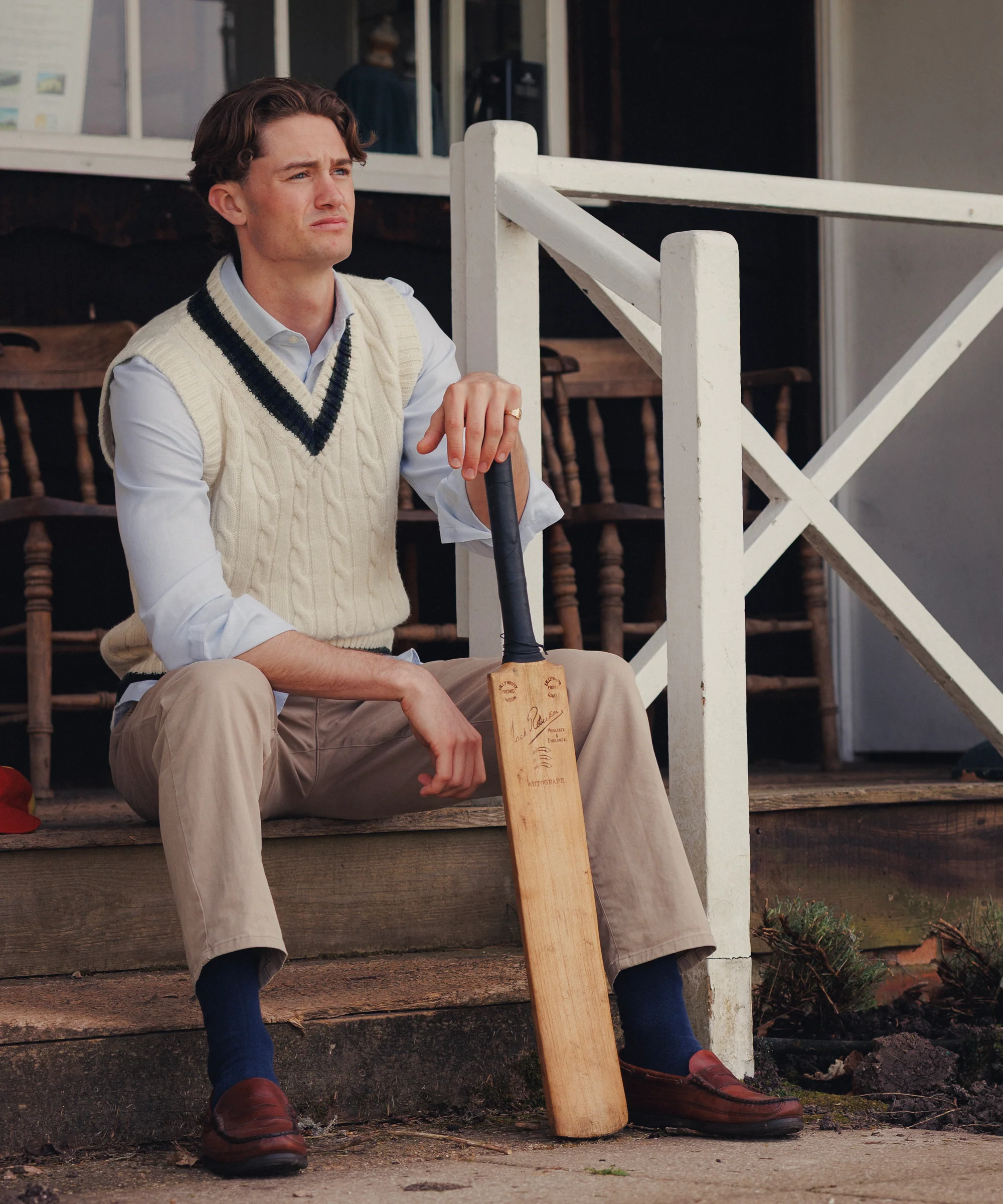 Goodwood Stripe Cricket Tank - Image 4