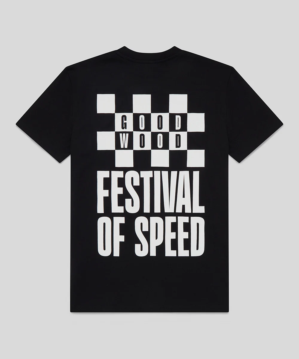 Goodwood Festival of Speed Bold Chequer Flag T-Shirt - Image 11