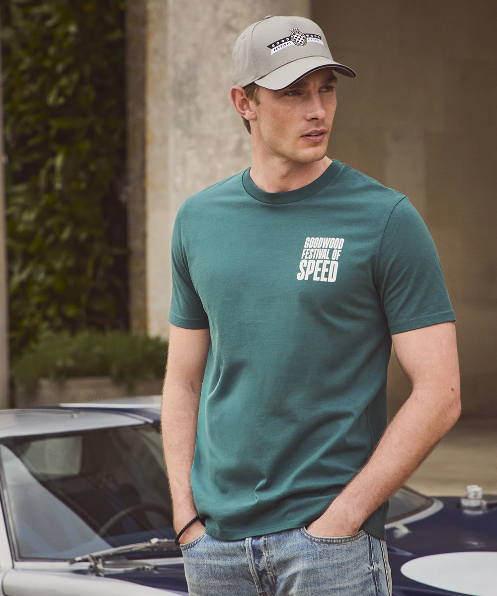 Goodwood Festival of Speed Bold Chequer Flag T-Shirt - Image 14