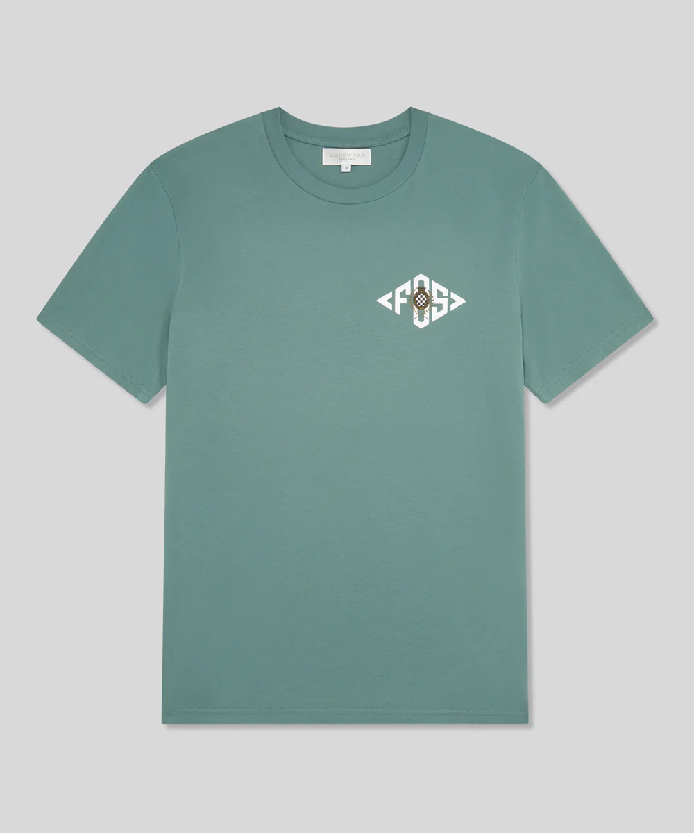 Goodwood Festival of Speed Heritage Diamond T-Shirt - Image 7