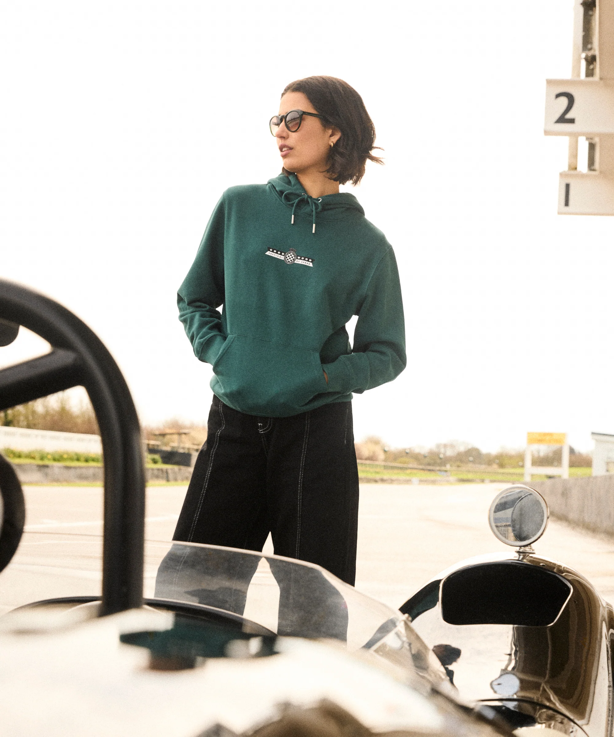 Goodwood Festival Of Speed Logo Hoodie - Image 10
