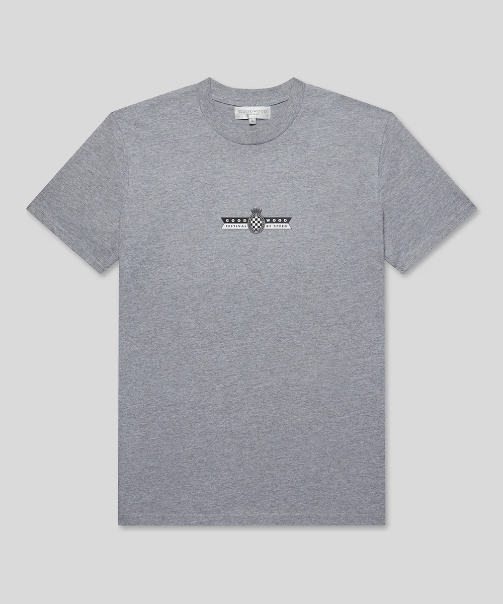 Goodwood Festival of Speed Logo Cotton T-shirt - Image 4