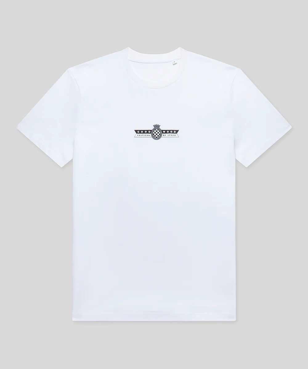 Goodwood Festival of Speed Logo Cotton T-shirt - Image 5
