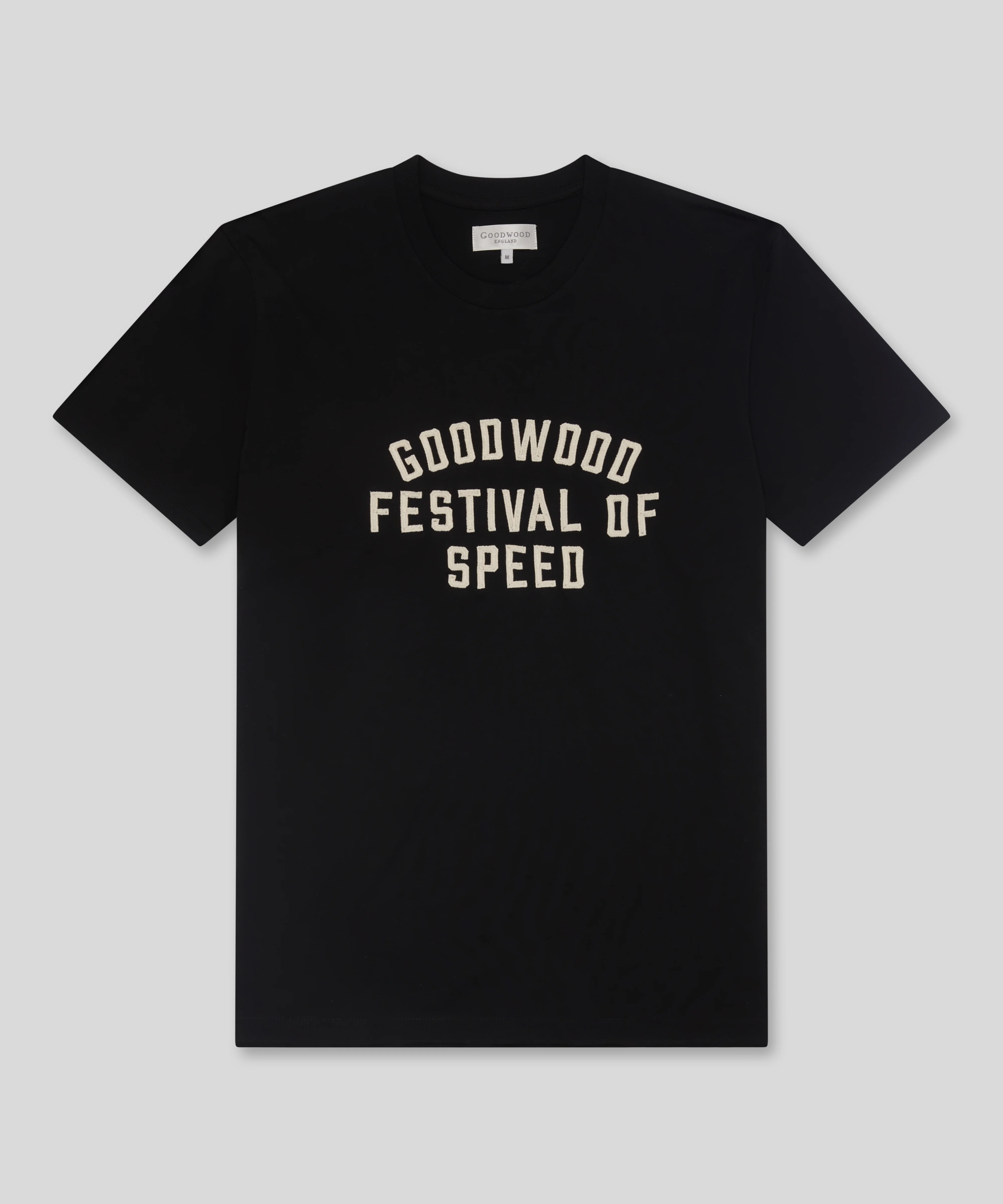 Goodwood Festival of Speed Varsity Embroidery T-Shirt - Image 3