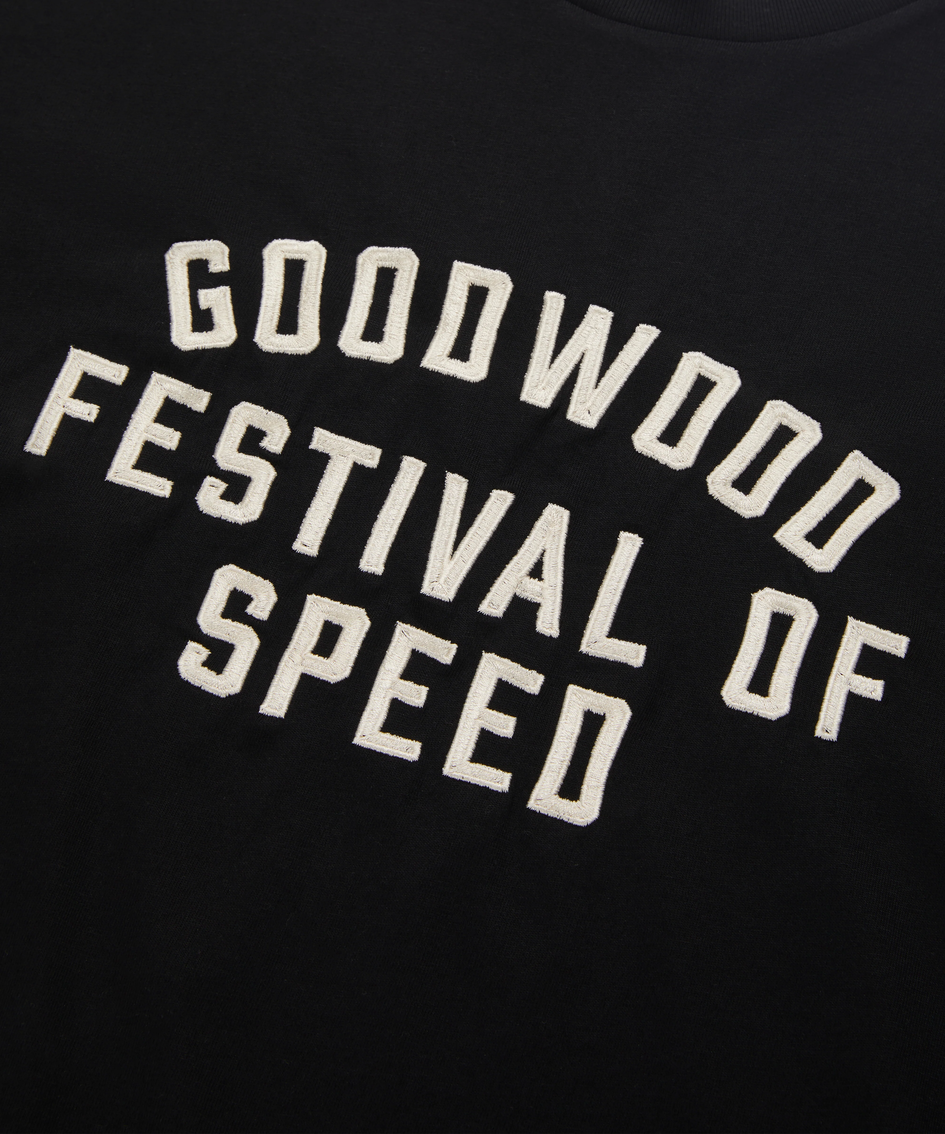 Goodwood Festival of Speed Varsity Embroidery T-Shirt - Image 4