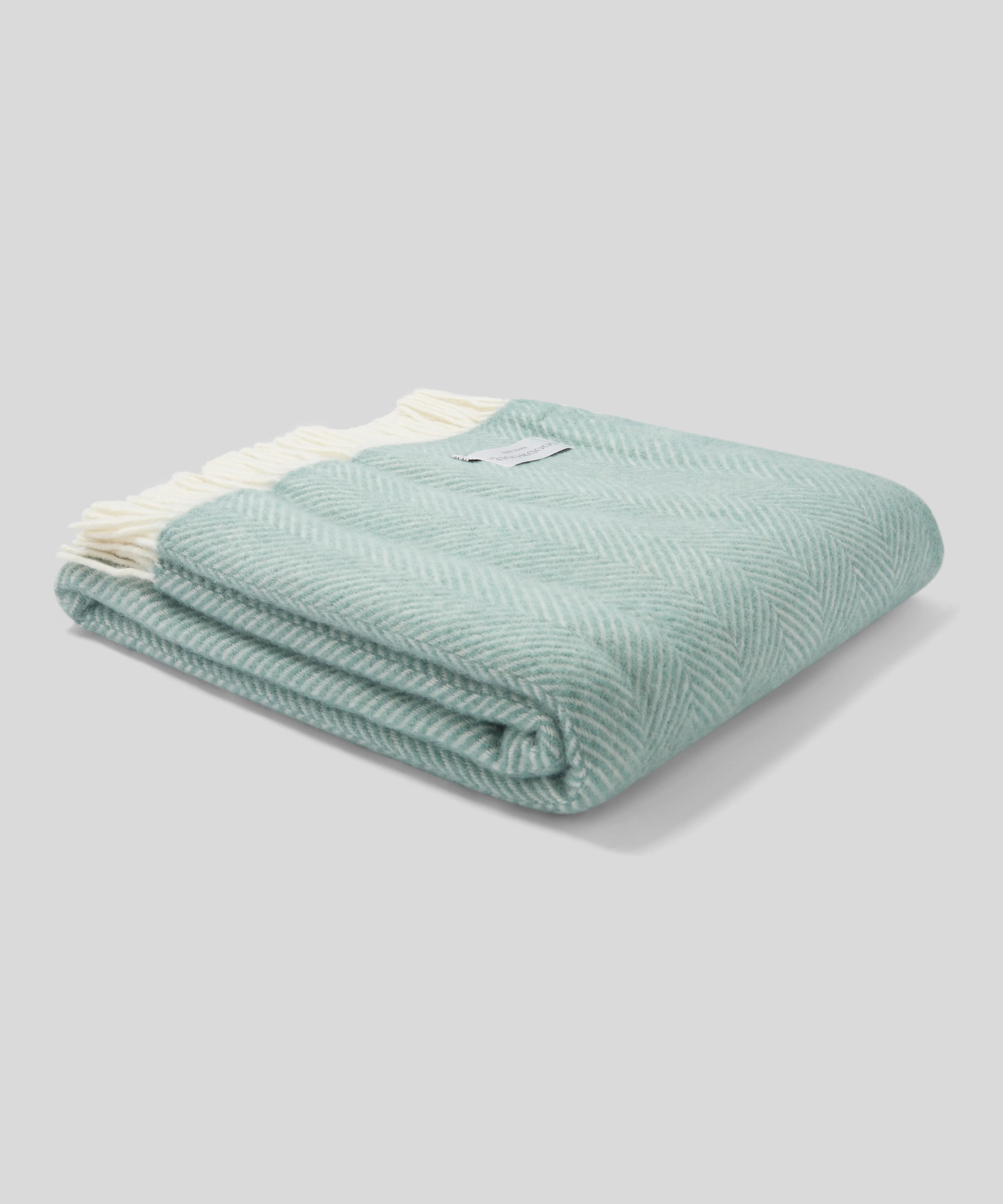 Goodwood Fishbone Wool Throw - Image 7