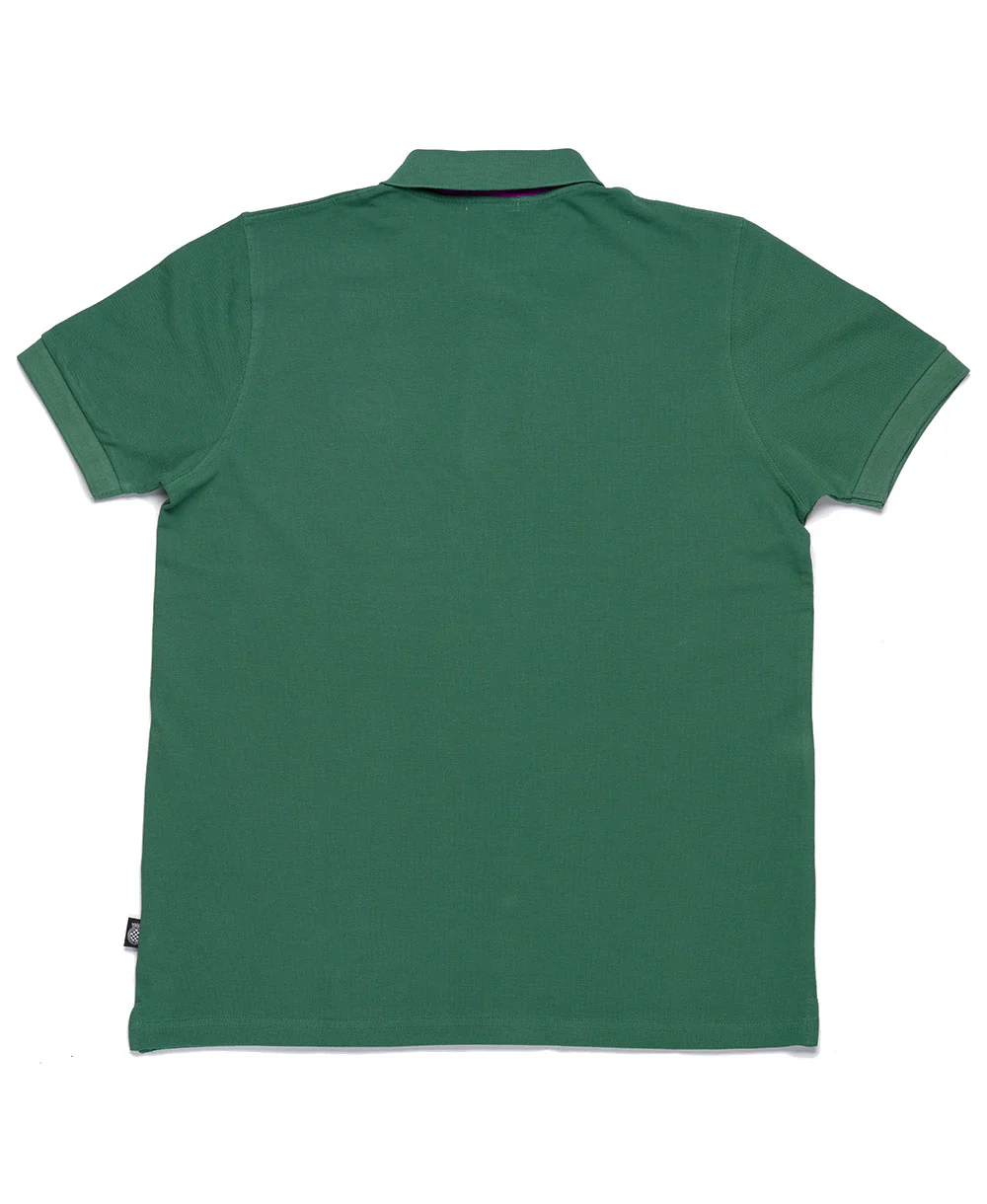 GRRC Members Green Cotton Mens Polo Shirt - Image 6