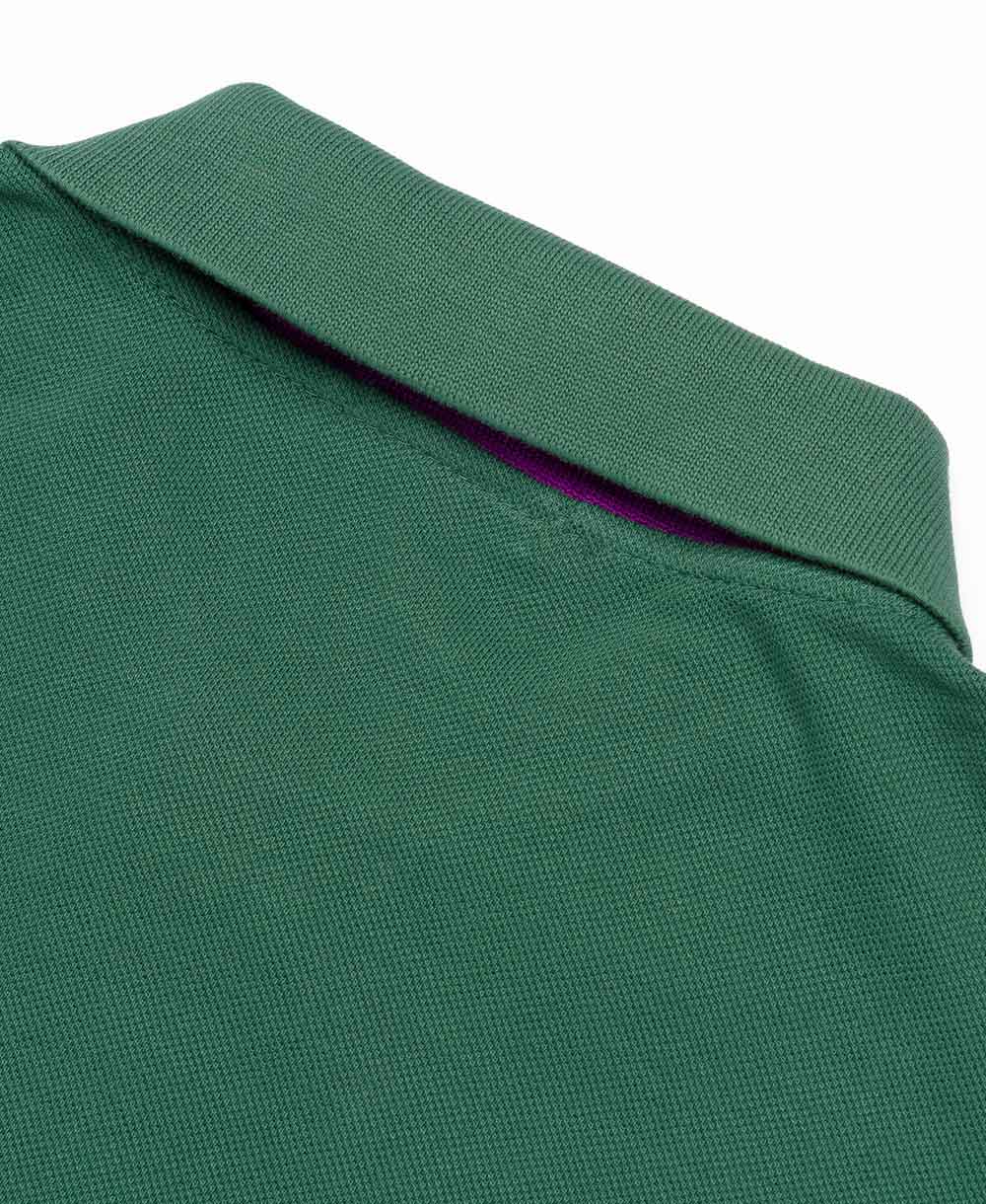 GRRC Members Green Cotton Mens Polo Shirt - Image 7