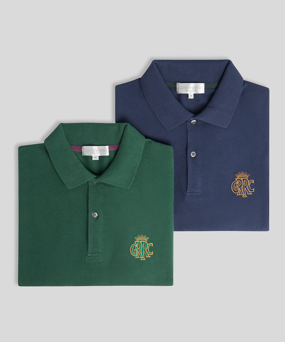 Goodwood GRRC Polo Womens Green - Image 3