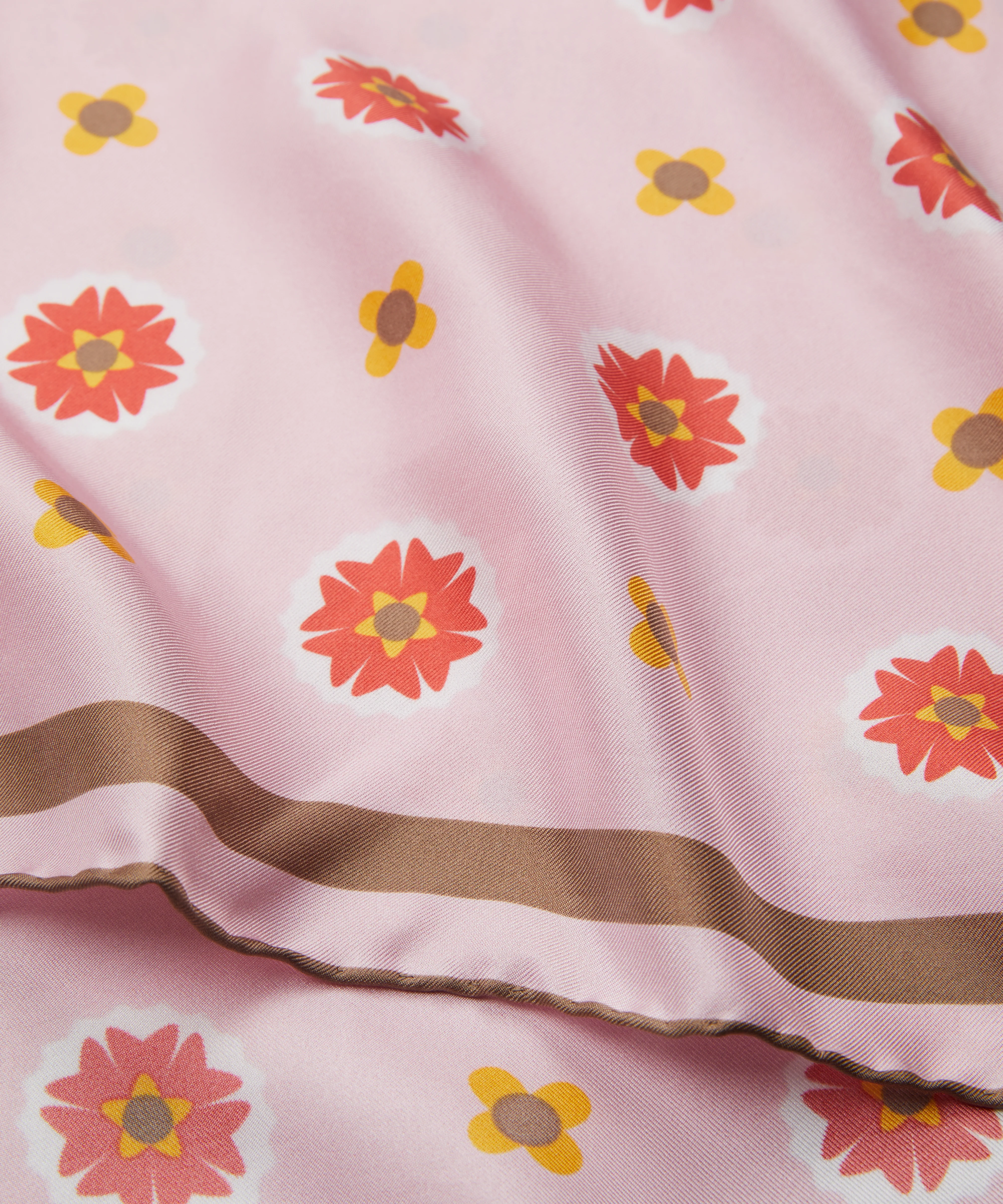 Goodwood Magnolia Cup Silk Scarf - Image 3