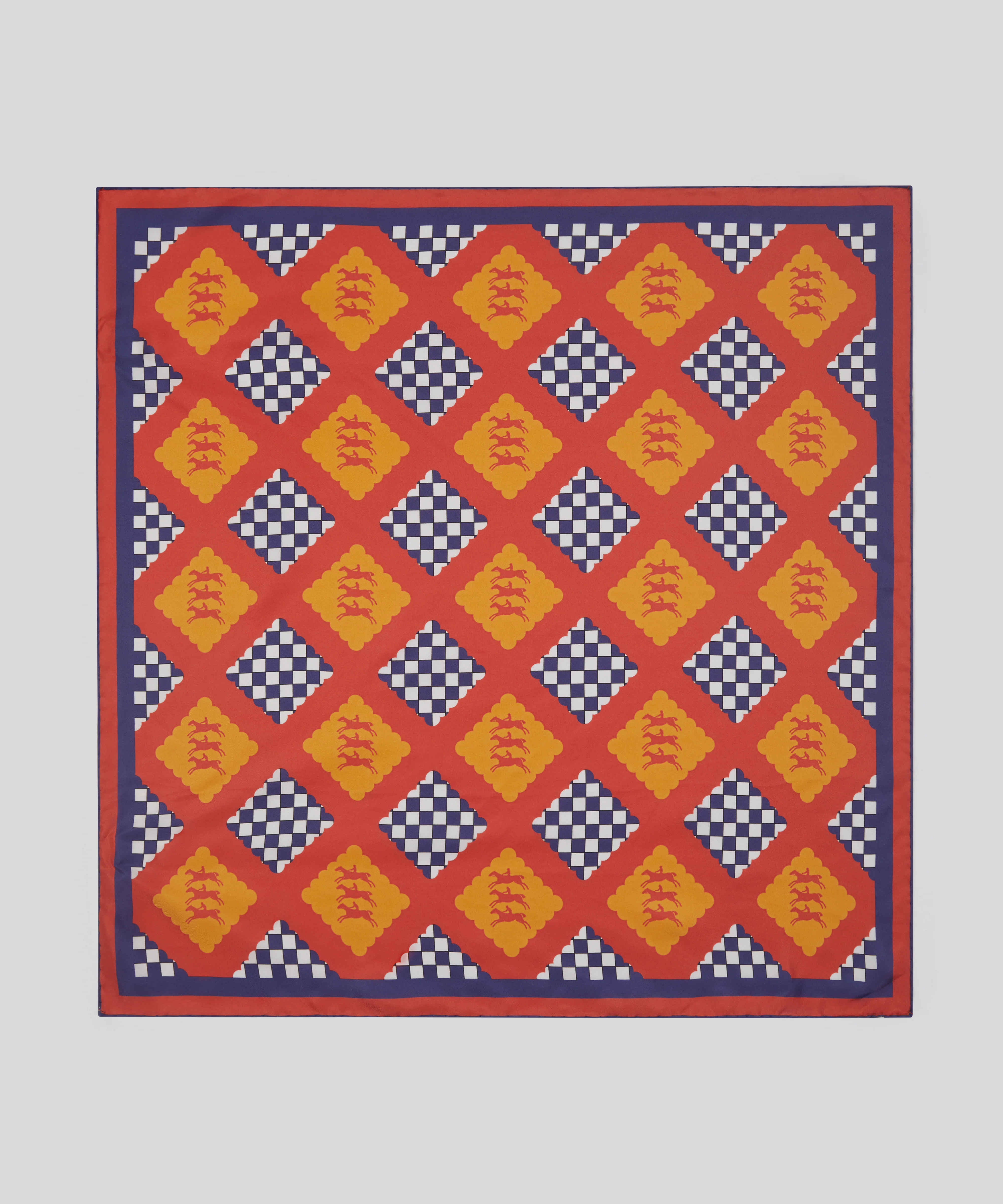 Goodwood Magnolia Cup Silk Scarf - Image 4