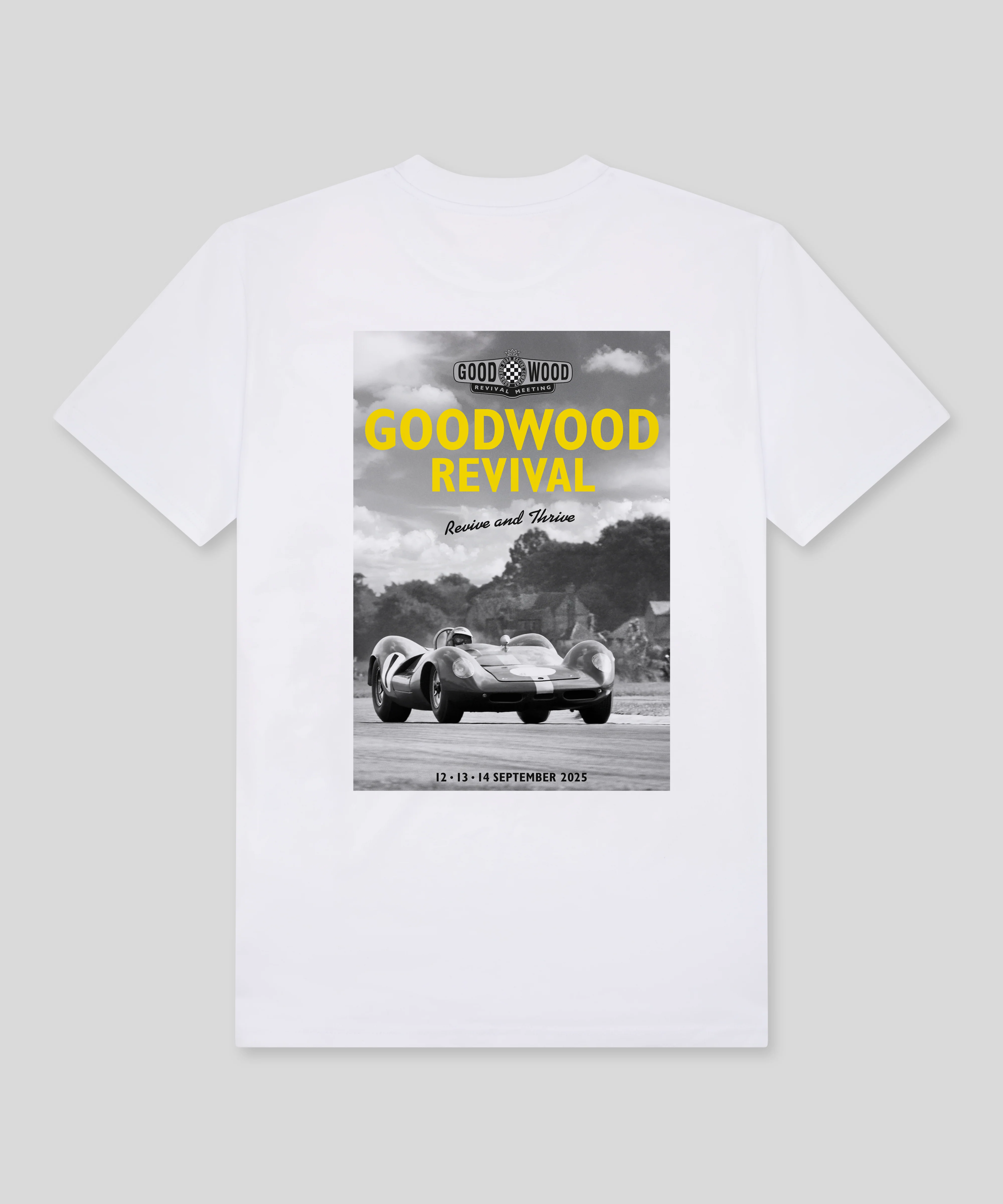 Goodwood Revival 2025 Cotton Poster T-Shirt