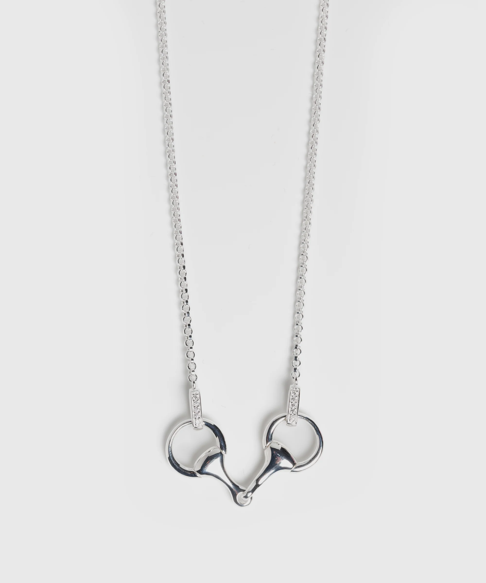 Sparkly Snaffle Bit Necklace - Image 2