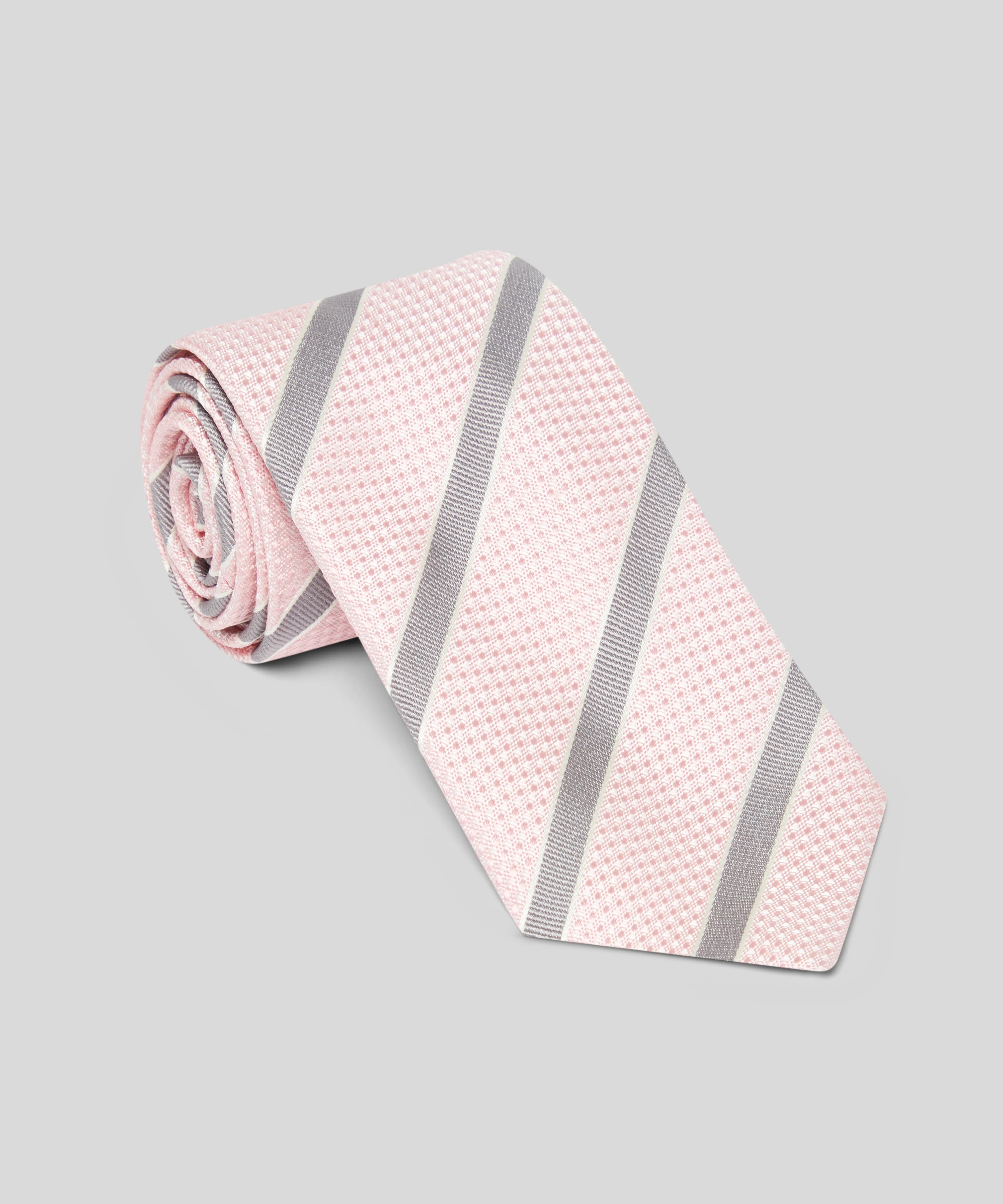 Goodwood Textured Silk Tie - Image 3