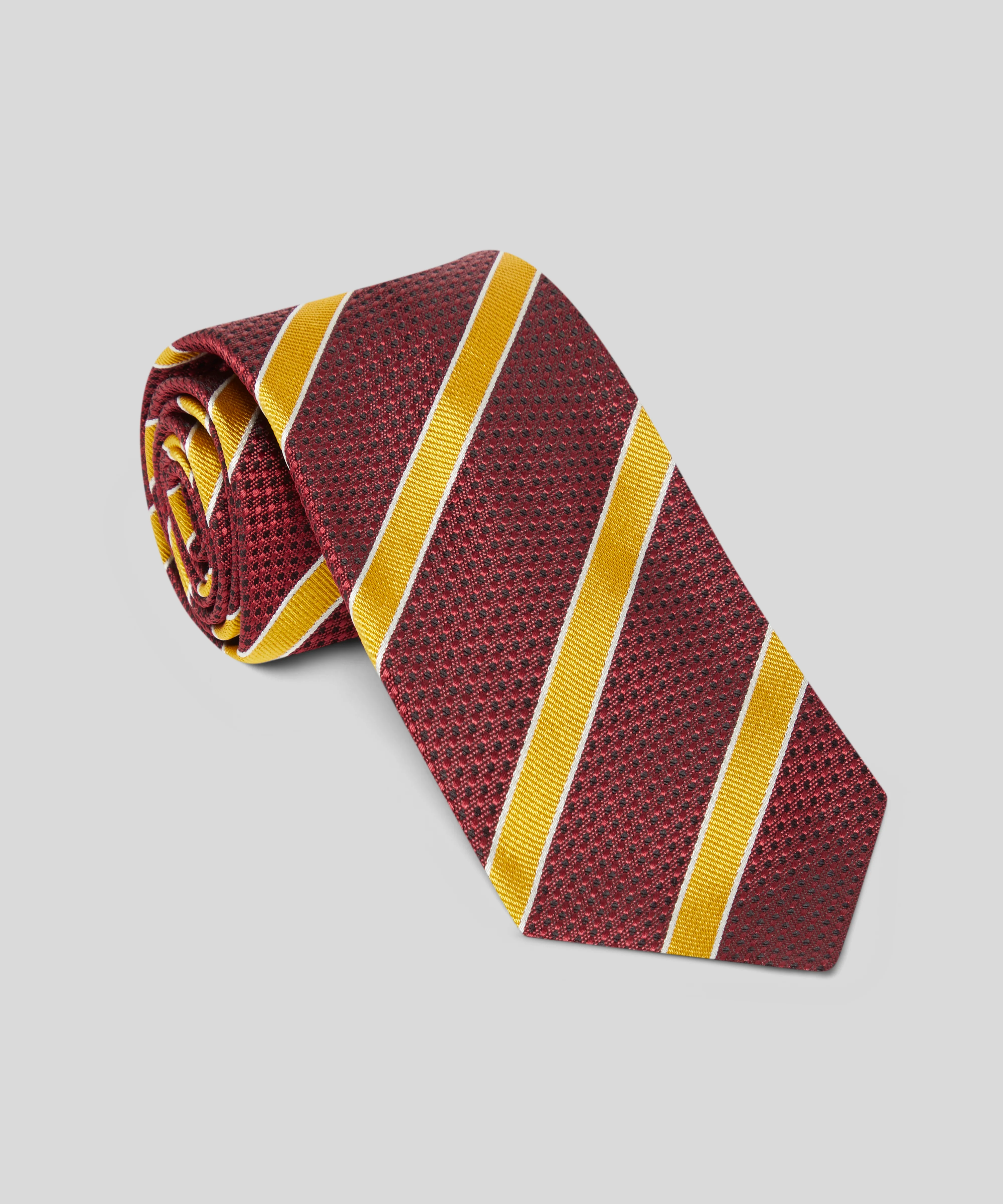 Goodwood Textured Silk Tie - Image 5